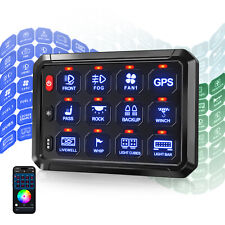 COLIGHT 12 Gang RGB Switch Panel bluetooth Remote Control LED ON/OFF For Ford picture