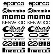 16 Automotive Sponsor Decals Stickers JDM Car Racing Drift Sticker 8