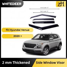 Fits Hyundai Venue 2020+ Side Window Visor Sun Rain Deflector Guard picture