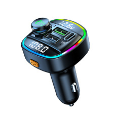 Car Bluetooth FM Transmitter Radio MP3 Wireless Adapter Kit USB Fast Charger picture