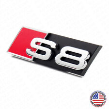 Audi S8 Front Grille Bumper Radiator Lettering Emblem Badge Logo Sport Chrome picture