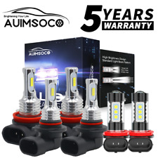 For Toyota Camry 2007-2014 Combo LED Headlight High Low Beam + Fog Light Bulbs picture
