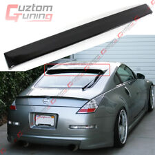 FOR 2003-2008 NISSAN 350Z Z33 JDM PAINTED GLOSSY BLACK REAR WINDOW ROOF SPOILER picture