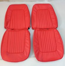 1967-69 Chevrolet Camaro Synthetic Leather Seat Covers (Front) picture
