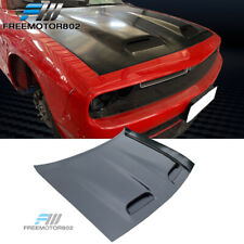Fits 08-23 Dodge Challenger Hellcat Style Hood 1 PC - Aluminum picture