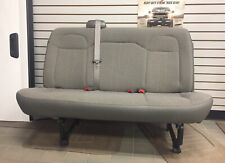 11-23 Chevy Express/GMC Savana Van 2nd/3rd row 3-Pass Gray Cloth Bench Seat picture