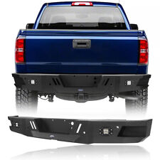 Replacement Rear Bumper Guard w/ LED Light Fit 07-18 Chevy Silverado 1500 Steel picture