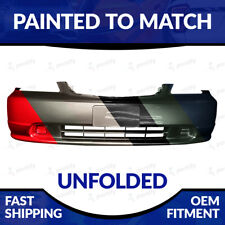 NEW Painted To Match 2001-2003 Honda Civic Unfolded Front Bumper picture