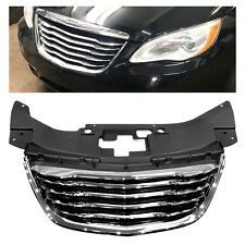 For 2011 thru 2014 Chrysler 200 Chrome Front Hood Grille Grill New 68082050AE picture