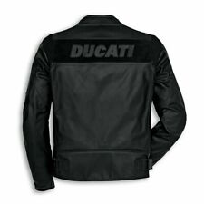 Ducati Bikers Racing Jacket Motorbike Jacket Cowhide Leather Motorcycle Jacket picture