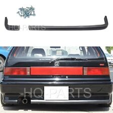 For 90-91 Civic 3 Door Hatchback IKON Style Rear Bumper Lip Body Kit PU 2 PCS picture