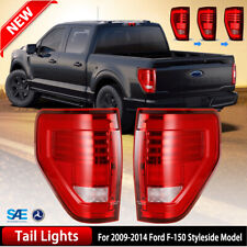 Upgrade Red LED Sequential Tail Lights For 2009-2012 2013 2014 Ford F150 Pickup picture