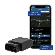 Lightning GPS OBD-II Plug-In Real-Time Vehicle Tracking Device for Cars & Teens picture
