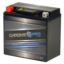 YTX14-BS Chrome Pro Series High Performance iGel Powersport Battery picture