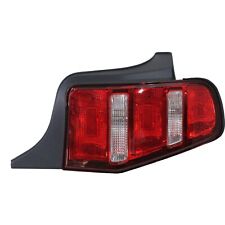Halogen Tail Light For 2010-2012 Ford Mustang Right Clear & Red Lens CAPA picture