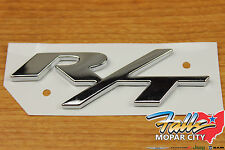 Dodge Mopar Chrome RT R/T Emblem Badge Nameplate Challenger Charger Magnum OEM picture