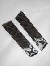 Soft Carbon Fiber B Pillar Covers Set for 2003-2008 Mazda RX8 RX-8 2004 2005  picture