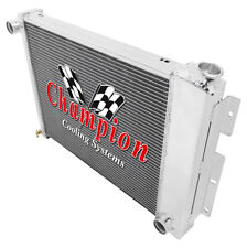 3 Row KR Champion Radiator for 1967 1968 1969 Camaro Small Block (Manual Trans) picture