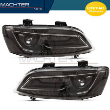 Machter (2) LED Headlights For Pontiac G8 GT GXP... Black Version New Design  picture