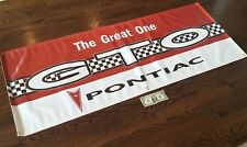 PONTIAC GTO Garage Banner Sign (Large 2'x5') picture