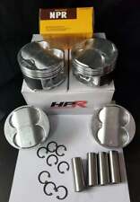 84MM HPR HONDA B20 High Compression Full Floating Pistons & Rings Swap picture