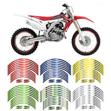 Reflective Outer Tire Rim Stickers Wheels Decal Tape For HONDA CRF 450R/RL/L/X picture