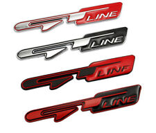 2pcs GT LINE Emblem Car Fender Trunk Badge For Optima Stinger Forte Sorento K5 picture