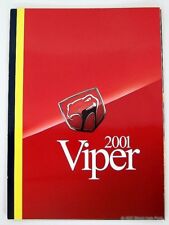 2001 Dodge Viper RT/10 & GTS Dealer Sales Brochure picture