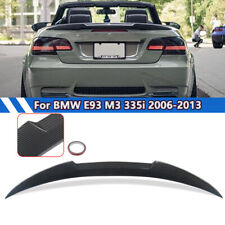 Rear Trunk Spoiler Wing Lip For BMW E93 328i 335i Convertible 06-13 Carbon Look picture