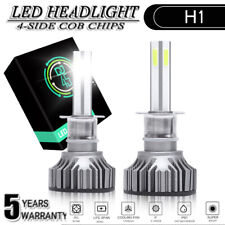 4-Sides H1 LED Headlight 120W 94000LM High/Low Beam Fog Light Bulbs 6000K White picture