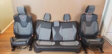 14-19 Ford Fiesta ST Recaro Seats Grey Leather Heated WT MK6 SEE PICS OEM picture
