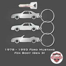 Foxbody Mustang Keychains picture