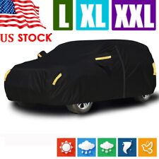 Full Car Cover Waterproof Sun Protection Outdoor UV Snow Dust Universal Fit SUV picture
