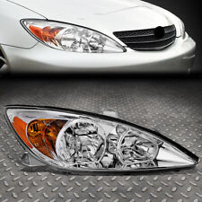FOR 02-04 TOYOTA CAMRY RH RIGHT CHROME HOUSING OE STYLE HEADLIGHT LAMP TO2503137 picture
