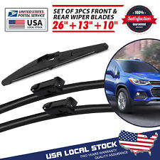 OEM QUALITY Windshield Wiper Blade For Chevrolet Trax 2013-2023 of 26''/13''/10 picture