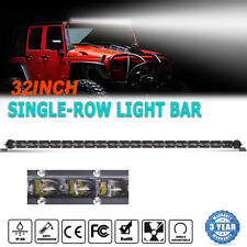 32inch 900W LED Light Bar Spot Flood Combo 4X4WD Fog SUV ATV Marine Pickup 34'' picture