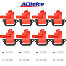 ACDELCO Double Platinum Spark Plug + Performance Ignition Coil For 98-04 Pontiac picture