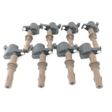 Genuine Ford Ignition Coils 4.6L 5.4L 3V Brown Boot Set of 8 picture