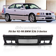 Fit 92-98 BMW E36 3Serie M3 Style Replacement Front Bumper Body Kit Cover+Grille picture