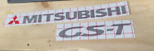 Mitsubishi Eclipse GS-T Rear Badge Decal GST picture