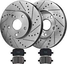 Front Brake Kit with Rotors & Ceramic Brake Pads for Ford F-150 1997-2003 picture