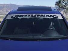 Urotuning Reverse Cut Windshield Banner Universal picture