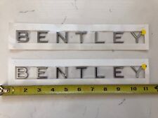 **OEM New ” Chrome Continental GT GTC “Bentley” BADGE OEM picture
