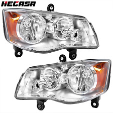 2pcs Headlights For 08-16 Chrysler Town&Country 11-20 Dodge Grand Caravan Lamps picture