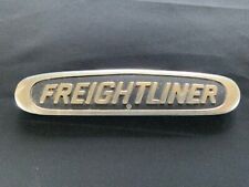 Vtg 14”Freightliner Metal Truck Grill Front Emblem Badge Logo OEM Truck Part picture