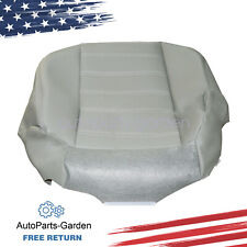 Driver Side Bottom Leather Seat Cover Gray For 2003 to 2007 Hummer H2 picture