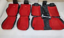 2015-2023 Dodge Charger SRT Synthetic Leather Suede Front/Rear Seat Covers picture