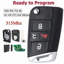 Smart Remote Key Fob for Volkswagen GTI Golf Alltrack SportWagen 5G0 959 752 BE picture
