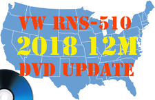 VW RNS-510 V12M North America Region Navigation Map DVD Update 2018 v.8534 US picture