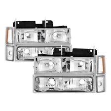 Spyder 5069535 for Chevy Suburban 94-98 Headlights w/Corner & Parking Lights 8pc picture